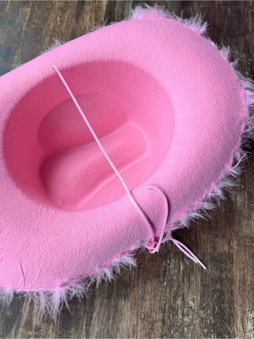 4-Pack Pink Felt Cowboy/Cowgirl Hats